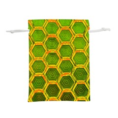 Hexagon Windows Lightweight Drawstring Pouch (m) by essentialimage