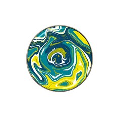 Vector Vivid Marble Pattern 14 Hat Clip Ball Marker (10 Pack) by goljakoff