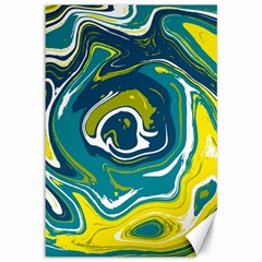 Vector Vivid Marble Pattern 14 Canvas 12  X 18 