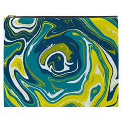 Vector Vivid Marble Pattern 14 Cosmetic Bag (xxxl) by goljakoff