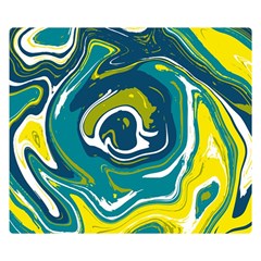 Vector Vivid Marble Pattern 14 Double Sided Flano Blanket (small)  by goljakoff