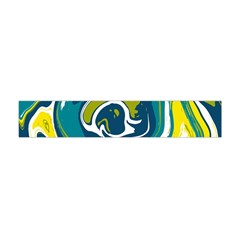 Vector Vivid Marble Pattern 14 Flano Scarf (mini) by goljakoff