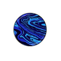 Blue Vivid Marble Pattern 16 Hat Clip Ball Marker by goljakoff