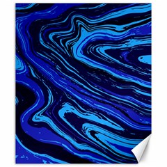 Blue Vivid Marble Pattern 16 Canvas 20  X 24  by goljakoff