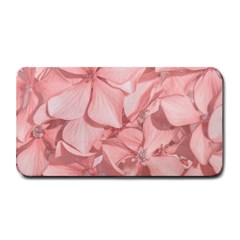 Coral Colored Hortensias Floral Photo Medium Bar Mats by dflcprintsclothing