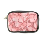 Coral Colored Hortensias Floral Photo Coin Purse Front