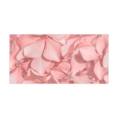 Coral Colored Hortensias Floral Photo Yoga Headband