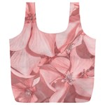 Coral Colored Hortensias Floral Photo Full Print Recycle Bag (XXXL) Front