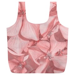 Coral Colored Hortensias Floral Photo Full Print Recycle Bag (xl) by dflcprintsclothing