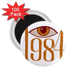 Orwell 2 25  Magnets (100 Pack)  by Valentinaart