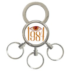 Orwell 3-ring Key Chain