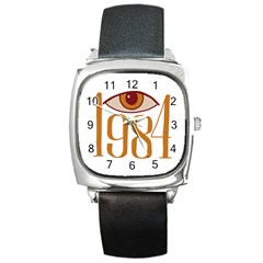 Orwell Square Metal Watch by Valentinaart