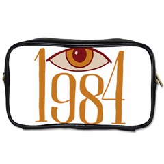 Orwell Toiletries Bag (one Side) by Valentinaart