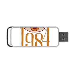 Orwell Portable Usb Flash (one Side) by Valentinaart