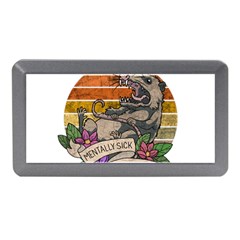 Possum - Mentally Sick Physically Thick Memory Card Reader (mini) by Valentinaart