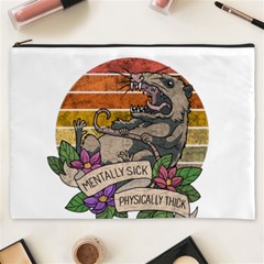 Possum - Mentally Sick Physically Thick Cosmetic Bag (xxxl) by Valentinaart