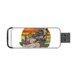 Possum - Mentally Sick Physically Thick Portable Usb Flash (one Side) by Valentinaart