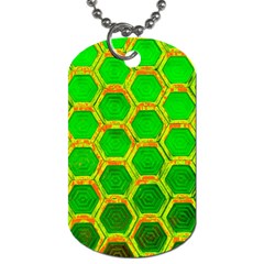 Hexagon Windows Dog Tag (one Side) by essentialimage