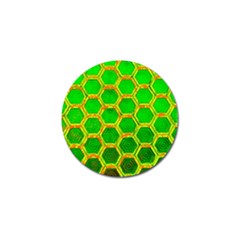 Hexagon Windows Golf Ball Marker by essentialimage