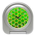 Hexagon Windows Travel Alarm Clock Front