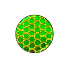 Hexagon Windows Hat Clip Ball Marker (4 Pack) by essentialimage