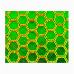 Hexagon Windows Small Glasses Cloth by essentialimage