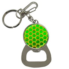 Hexagon Windows Bottle Opener Key Chain by essentialimage