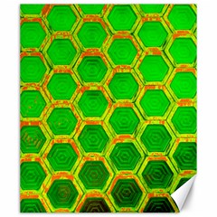 Hexagon Windows Canvas 20  X 24  by essentialimage