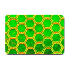 Hexagon Windows Small Doormat  by essentialimage