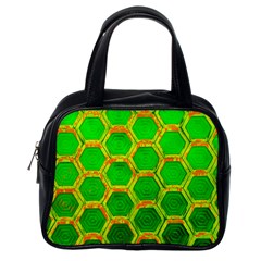 Hexagon Windows Classic Handbag (one Side) by essentialimage