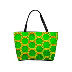 Hexagon Windows Classic Shoulder Handbag by essentialimage