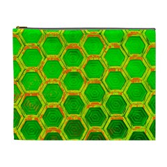 Hexagon Windows Cosmetic Bag (xl) by essentialimage