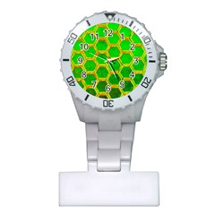 Hexagon Windows Plastic Nurses Watch by essentialimage