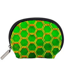 Hexagon Windows Accessory Pouch (small) by essentialimage