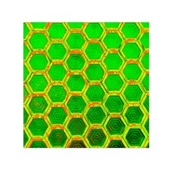 Hexagon Windows Small Satin Scarf (square) by essentialimage