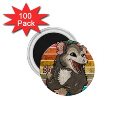 Possum - Be Urself 1 75  Magnets (100 Pack)  by Valentinaart