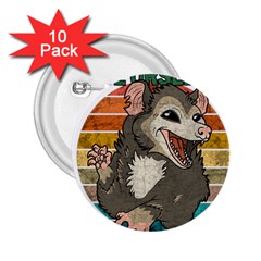 Possum - Be Urself 2 25  Buttons (10 Pack) 