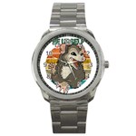 Possum - Be Urself Sport Metal Watch Front