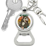 Possum - Be Urself Bottle Opener Key Chain Front