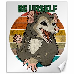 Possum - Be Urself Canvas 20  X 24  by Valentinaart