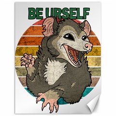 Possum - Be Urself Canvas 12  X 16  by Valentinaart