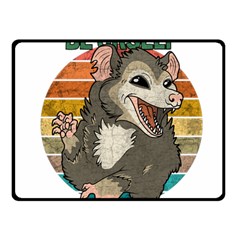 Possum - Be Urself Fleece Blanket (small)