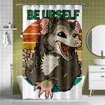 Possum - Be Urself Shower Curtain 48  x 72  (Small)  Curtain(48  X 72 ) - 42.18 x64.8  Curtain(48  X 72 )