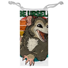 Possum - Be Urself Jewelry Bag by Valentinaart