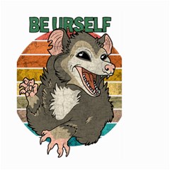 Possum - Be Urself Large Garden Flag (two Sides) by Valentinaart