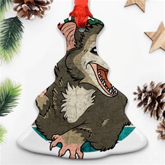 Possum - Be Urself Christmas Tree Ornament (two Sides) by Valentinaart