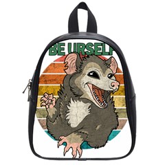 Possum - Be Urself School Bag (small) by Valentinaart