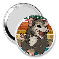 Possum - Be Urself 3  Handbag Mirrors by Valentinaart