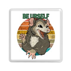 Possum - Be Urself Memory Card Reader (square) by Valentinaart