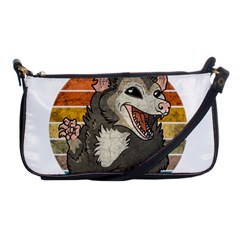 Possum - Be Urself Shoulder Clutch Bag by Valentinaart